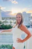 I wore this for my bachelorette and absolutely love this dress! It hugs in all the right places and is so comfortable. You can wear a bra with this but I wore a white bandeau and it was so flattering. Highly recommend!! - Caroline P.