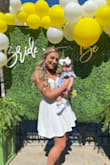 The cutest dress! Wore it for my bridal shower & got so many compliments. Perfect for any bridal event. Fit well & super flattering & well made. - Emily B.