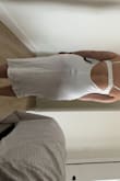 I ordered this dress for my bachelorette and it did not disappoint! I normally take a large but I find with dresses like this and the material I was worried it would be too small so I sized up and I'm very happy I did. Fits perfect with enough room to move/dance and eat! - Victoria C.