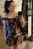 I loved this dress! The material was great, the pattern was really cute but it just wouldn't zip up. I have a wide back (climber/gymnast) and this just didn't want to do it. Ended up exchanging. - Anahi A.