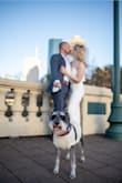 Wore this for my engagement photos (for my wedding save the dates) and it was so perfect! I did have to get it tailored because the length of the legs was a bit long for my 5'4 body, but overall totally recommend how flattering this look is! - Victoria E.