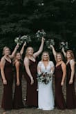 All 5 of us gals wore this dress for my sister's wedding and it was great for everyone. Suited all different body types well, was comfy and we danced all night long in them! - Sam G.