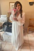 Super comfy and stretchy. I got it hemmed and the sleeves adjusted; super flattering. I received a million compliments. 10/10! - Jillian W.