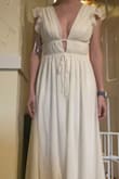 Love the cream color. Looks great. Cant wait to wear in engagement pictures - Megan C.