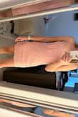 Wow! I love this dress! Ordered in both the blush and the black and nude and I'm keeping both. One for a wedding and the other for an unknown future event because it's that good! I was very surprised when I opened the package because the material felt nice and the dress has boning in the upper area of the dress (somehow missed that) so it has some structure to it. However, the fit is the best part. It follows your curves so it is very flattering but not too tight. Size-wise I felt it ran a little small. I am 5'5" 34C, 25 waist, and 34 hips normally an xs-s in dresses. Based on the reviews I ordered the small and it fit perfectly. If you're taller than me it could be a tad short. Love this dress and definitely recommend it! - Michelle P.