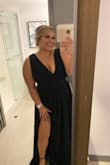 This necklace was perfect & elegant. I went to a gala & wore a black dress, so I just needed something dainty. I love how simple it is. You can dress it up, or dress it down! - Destiny G.