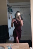 The dress fit perfectly! Great material too. It was a little more purple than I expected I wanted more on the red side but other than that I literally have only good things to say. - Renee M.