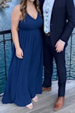 Great dress! Super comfortable to wear to a wedding and fit perfectly. - Christina Q.