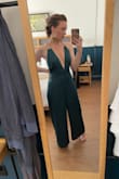 I got sooo many compliments! I did have to bring it to a tailor to be made a bit shorter as I'm only 5'4 and wish I went with the XS because it's super roomy around the hips (which is usually never an issue) but overall amazing quality and can't complain otherwise! - Catherine W.