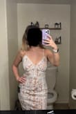 Plus, my boyfriend said I looked naked lol. I think my skin tone just matched the under-layer too well? Mostly, I felt like the bust didn't flatter - it doesn't hold the girls up, and together at all just lays over them. - Katrina B.