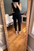I love this so much! So comfortable and the low back is so flattering. A little large just in the sense that the pants are a little longer than I would have liked but definitely a keeper!! - Jordyn W.