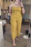 My only wish is that the seam at the bust was a little lower...but those always hit my chest at a weird place (34F). Don't even think I need a bra with this one and that NEVER happens for me. - Ashley S.