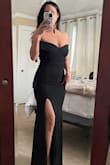 Beautiful dress, a little loose in the waist area, looking forward to wearing. - Melissa G.