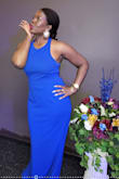 This dress came 2 days before I was supposed to go out of town for my sister's wedding. I was her MOH. I love this dress because it doesn't look too bridesmaidsy and I can wear it again to another event. It fit perfectly and gave me enough space to eat and drink as I pleased. It's kind of long but that didn't bother me Get the dress! - Nono O.