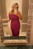 So cute! Fit perfect and the shoulder was not too tight. Wore to wedding and could dance comfortably all night. Awesome dress! - Erin O.