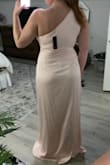 Loved the cut of this but it's such thin material it's see-through. The material also isn't soft and just feels cheap. Sad because I loved the cut of it. Ultimately returned. I ordered my usual size large and it was a little loose. Overall would not recommend. - Karley R.