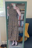 Struggling to find a work event appropriate dress that fun and festive. Was surprised at how much I liked how I look in this! Easy fit. - Noam S.