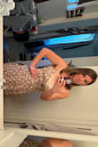 I absolutely love this dress! I would say it runs small as I would normally wear a Large and got an XL. A little low cut for me but super cute with a little lacey bandeau. Bought for a wedding coming up. Length is also great for me which is hard to find as a taller woman. - Alexandra F.