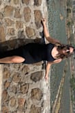 Super cute! Very lightweight and comfortable. I wore it on vacation where the weather was hot and humid, and I was comfortable and looked cute! Length was perfect for me to wear with tennis shoes, it didn't drag at all. Looked super cute in pics too!! - Anahi M.
