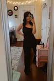 Absolutely stunning on. Extremely comfortable and didn't feel exposed, like with most tight dresses. 11/10 - Rosemary C.