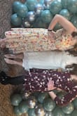 I wore this dress to my sister's bridal shower and it was perfect! It was chilly so I planned for a sweater/cardigan but colors were hard to match. It looked weird with a high neck anyways and a sweater so good thing I was hot and didn't need the sweater. Paired it with nude wedges and got so many compliments! - Erin M.