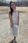 I wore it for my spring bridal shower and I received so many compliments! It was comfortable and I loved the adjustable straps. - Rachel A.