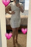 Very beautiful dress. I order a size XS. It was a little tight and sometimes uncomfortable but did not like how the S fit me. (Too loose on the bottom) but maybe it's because of my body type. - Claudia V.