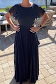 Back hit in unflattering spots. Loved the color and length was great for tall ladies. - Heather E.