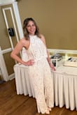 Was nervous this wasn't going to fit my body type but it is so flattering. I received SO many compliments at my shower. - Brooke B.