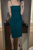 This dress fit like a glove. The material is soooo nice for the price. Also, I had issues with the shipment and customer service was amazing and sorted everything out and some! I'm definitely ordering from here again. Wish there were no duties to Canada but with the prices being so low to begin with, I can't complain. - Grace T.