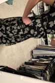 I was excited to get this for an upcoming wedding and had high hopes based on the reviews. I ordered an XS and it fit fine except for the band of fabric underneath the waist. It was too tight and therefore made an unflattering puff of fabric in between the waist and the band. If I order a small the rest of the dress will be too big. Sadly returning. - Sara W.