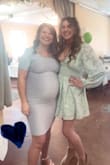 Wore this to a friend's baby shower and got so many compliments. Got a large because I was worried about it being too short but it was the perfect length and super comfortable. - Kacia L.