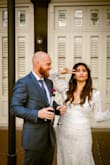 I absolutely adored this dress. It was very comfortable and super easy to wear. We eloped in New Orleans and did lots of walking and this dress was just perfect! Fit great, a bit loose on the shoulders. - Grecia L.