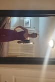 I'm in love with this outfit! It's classy, sexy, comfortable & will make you feel confident! I'm a 41yr old mother of 2 & am personally, rarely comfortable wearing a top, dress, etc without a bra; but not in this outfit!! I felt beautiful & confident, not to mention I got tons of compliments.
I 1st wore it out to dinner in early spring when it was still quite cold out; so I wore knit leggings underneath for warmth; you couldn't even tell & it kept me toasty. - Katey C.