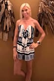 The only thing I would say is that I did have to keep pulling it up a lot,  so I safety pinned the side and it was much better. Great to dress up with wedges or dress down with sandals. - Dawn B.