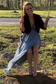 I got many compliments on this dress. I ordered a medium and it was true to fit. I did have to get it altered (too long) but I already expected that since I'm 5'1. All in all, fantastic buy! - Lauren L.