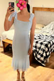 It was the perfect April wedding guest dress! It was comfortable and light. I got compliments all night. - Jessica M.