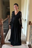 this dress is everything I wanted it to be! it's nice quality and fit perfectly! I'm 5'4 so I will need to get it hemmed even with heels on, but that's not a big deal for me :-) - Kyrie J.