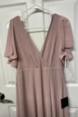 Super cute dress, was just a little large. Only thing was it was more like a blush/muted pink. Not the color I was expecting from the photo so just a heads up. - Isabel S.
