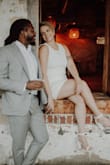 I bought these heels for our engagement photos and they were perfect. The heel was a little higher than I'm used to on a block heel but they did not hurt my feet or rub at all. As a bride-to-be, I know I will be using these shoes many times throughout our engagement! - Laura G.