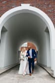 This dress couldn't have been any prettier for my courthouse wedding. Highly recommend. - Ashlee S.