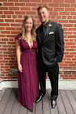 Loved this dress! It was perfect for my friend's wedding. I am short so I did have to get it hemmed am just a bit even with heels, but this is normal for me with long dresses. Very flattering and comfortable! I really didn't get that second opening in the center part of the chest, but other than it fit great! - Sarah E.