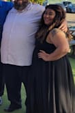 This dress is perfect! Very comfortable, it made me feel like a princess! 
I did have to hem it, as it was very long (I'm 5'1) but other than that no other alterations were needed. - Gabby H.