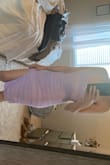 This dress fits so perfectly! Its so flattering on with the ruched style. Cannot wait to wear it for an upcoming bachelorette party. - Ashleigh S.