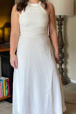 Very cute dress! High quality and sophisticated. Very long for my short frame and a tad tight around my ribs. - Tiffany H.