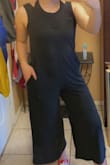 I was eyeing this for weeks. I read multiple reviews and decided to get a size small and I'm glad I did. I'm normally large on the bottom and medium on top. Definitely size down. I love this piece!! I can't wait to wear it out. The pics I have are from when I first got it. I was wearing a sports bra but probably would style with a cute bralette. - Cristina R.