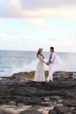 This dress is so comfortable. It could be worn with or without a bra. Because I'm so small chested I wore a sticky bra to give a little umph and it worked great. I loved the layers and design. I truly felt like a princess for my Hawaiian vow renewal ceremony. It was a dream come true. Thank you Lulus! - Shauna C.