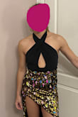 Even the XS was a bit too long for me in the torso, and the top is still bigger on me than I expected due to my super small chest. Would still suggest this especially for those who have perky boobs as it's really comfortable and unique. But, I'm a 34 AA and still I don't fill up the top like the model. I can't go any smaller obviously, and I haven't worn this out yet, but will be adding some breast lifters/pasties and see if that helps. Obviously you can't wear a strapless bra or even a Nubra. Would also suggest fashion tape to ensure the top doesn't slip. - Cristina B.