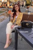 I'm obsessed with yellow lately. This is perfect for layering in spring, and it's just so pretty. Very relaxed and oversized though so keep that in mind! - Emana L.