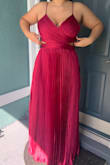 Dress is very long for someone considered tall, but overall really beautiful dress; very flowy and elegant! - Alanis C.